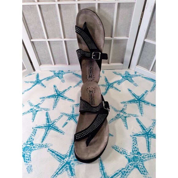 MEPHISTO CUSHIONED SANDALS - Picture 11 of 12